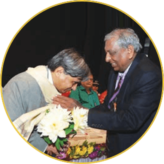 Felicitation by JJT University, Jhunjhunu 2017